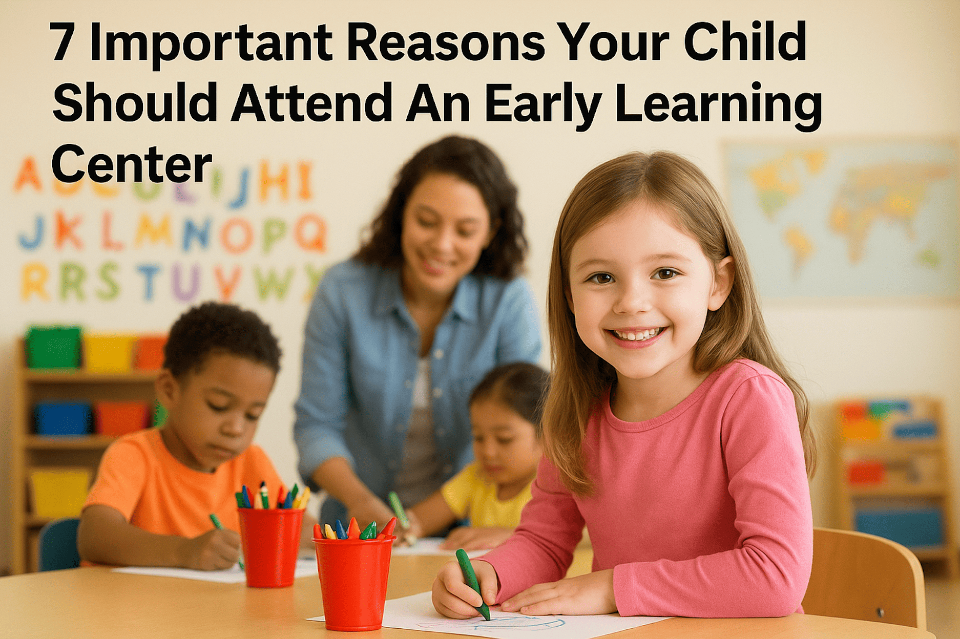 7 Important Reasons Your Child Should Attend An Early Learning Center